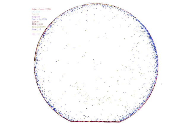 Карта распределения дефектов